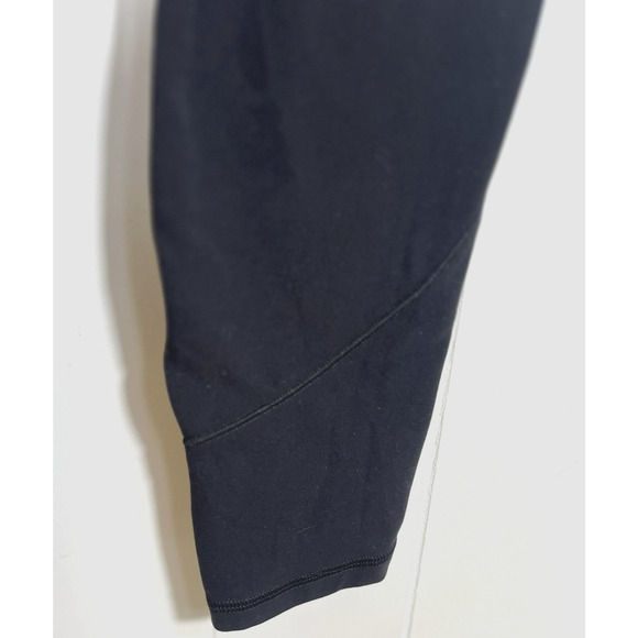 Athleta Salutation Stash Wrap Tight Black Leggings Size Small Pockets - Picture 7 of 11
